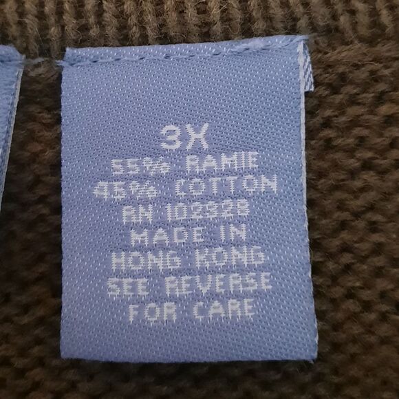 Liz & Me Sweater Ladies 3x‎ embroidered designed Grandmacore - Picture 7 of 8